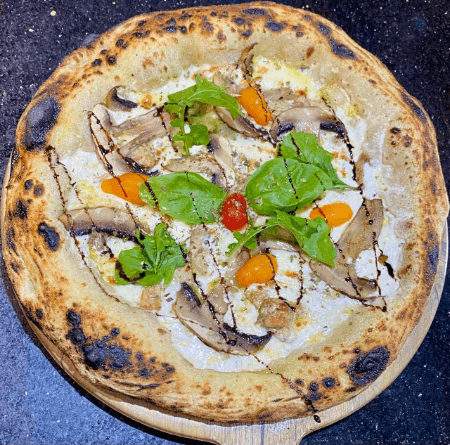 Pizza Romana (Sauce Blanche)