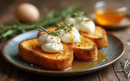 Pain Perdu au Chèvre