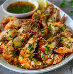 Gambas Grillés à la Provençale