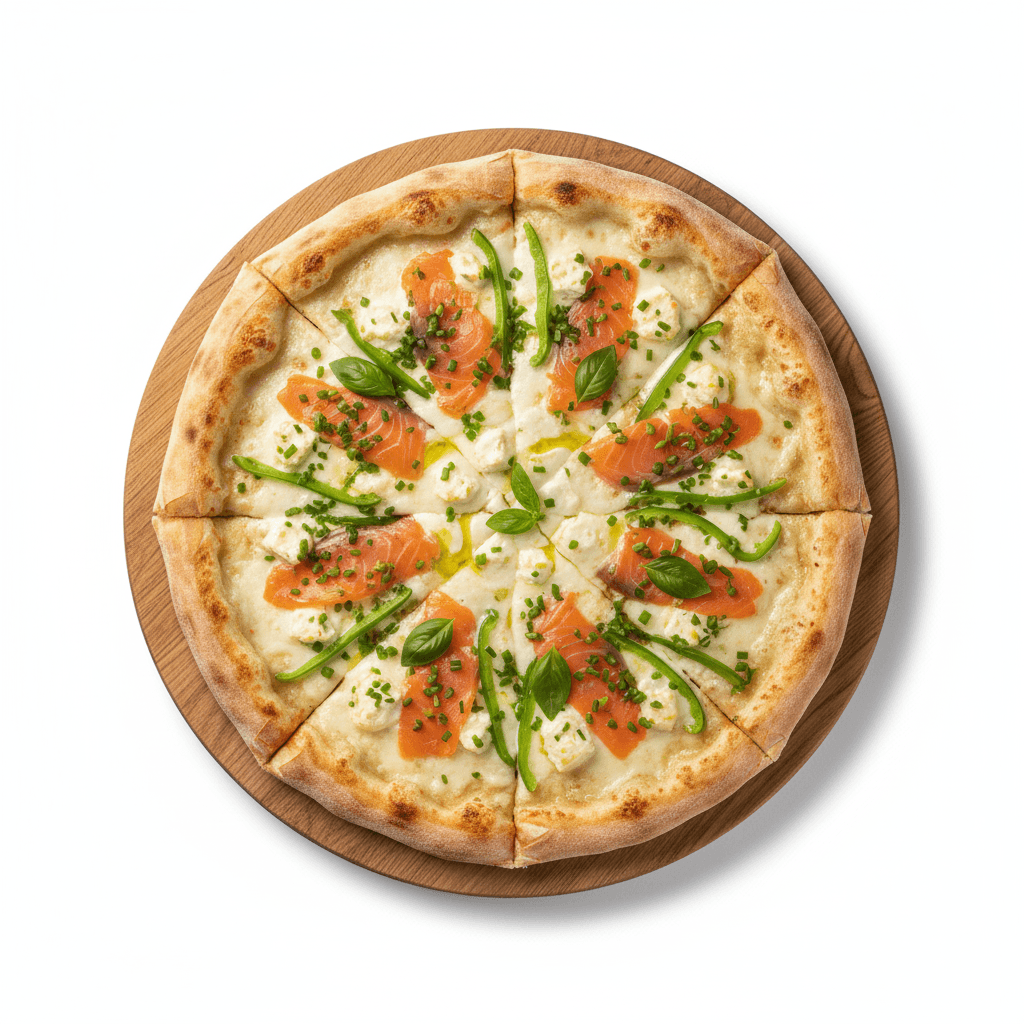 Pizza Saumon L