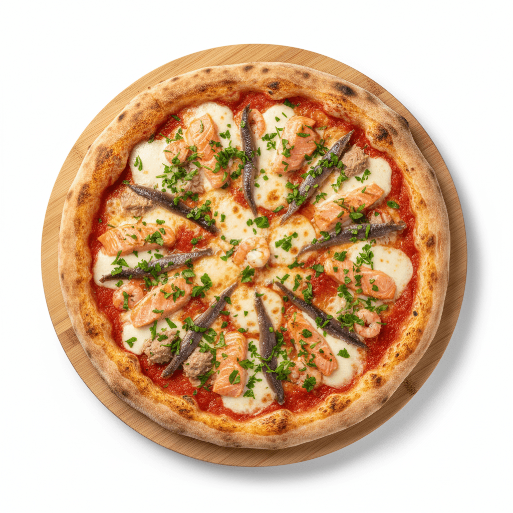 Pizza La Signatures Full Fish Single L