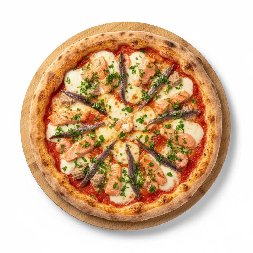 Pizza La Signatures Full Fish Single L