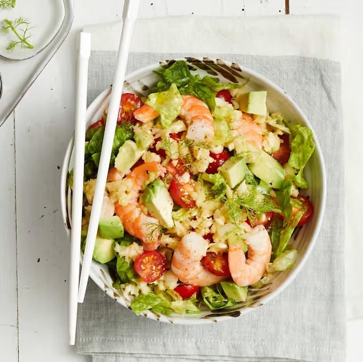 Salade aux Crevettes