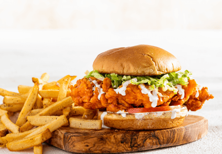 Buffalo Chicken Ranch Sandwich