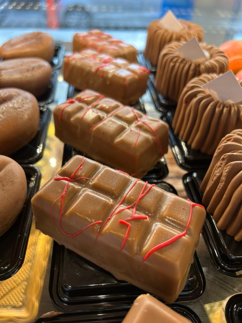 Trompe l’oeil barre de chocolat