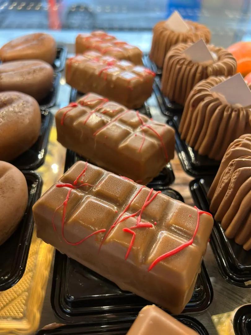 Trompe l’oeil barre de chocolat
