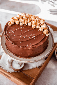 Entremet genoise chocolat