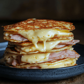 Pancake Jambon Fromage