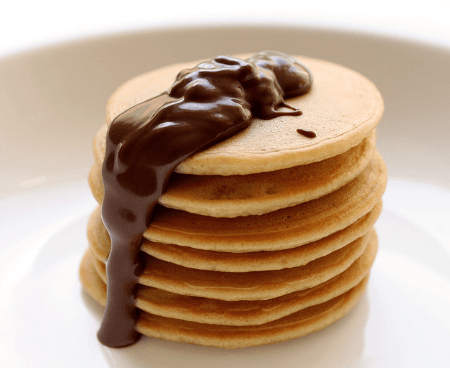 Mini Pancakes Nutella