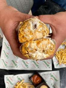 Burrito Poulet Pané