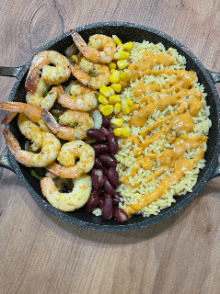 Fajitas Rice Crevette