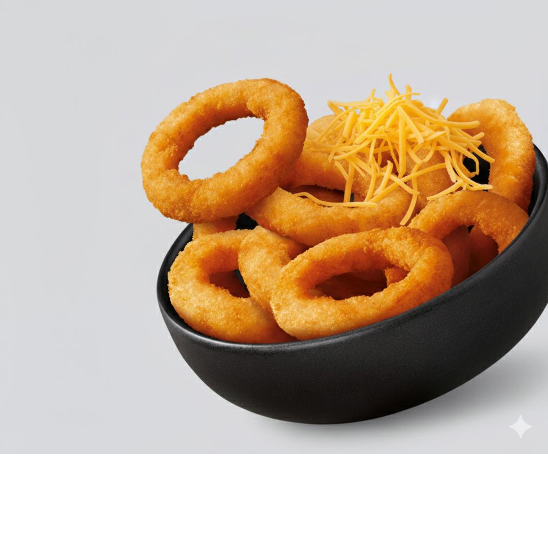 Cheddar + Oignons Crispy