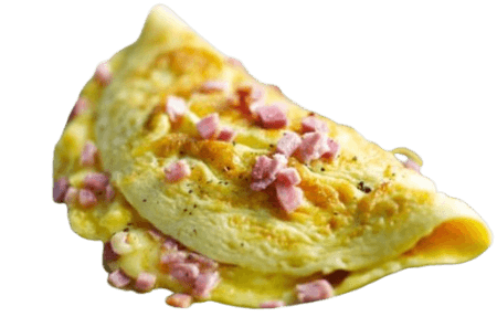 Omelette Jambon Fromage
