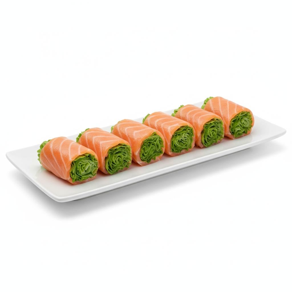 Rouleau de Légumes de Saumon