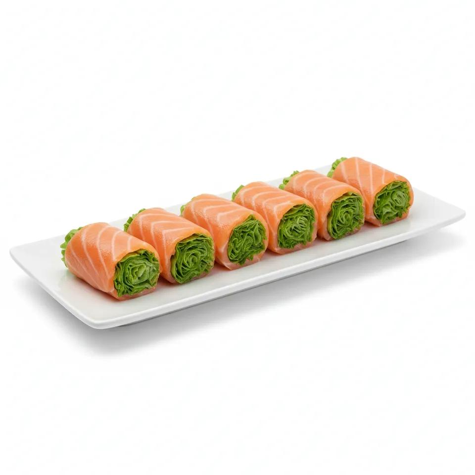 Rouleau de Légumes de Saumon