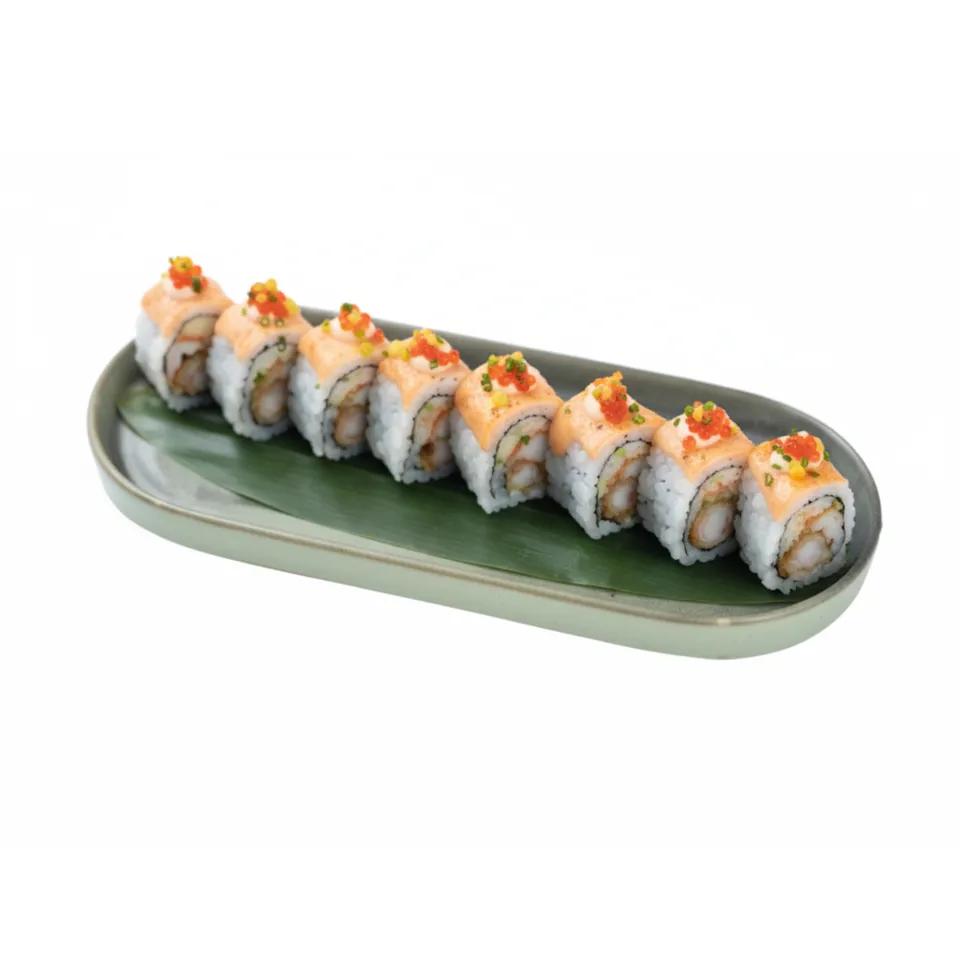 Sushi aux Crevettes Et au From...