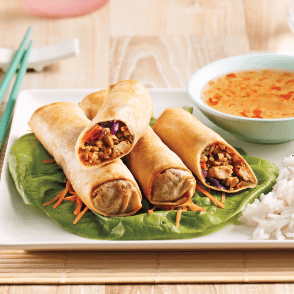 Rouleau de Printemps à la Viande