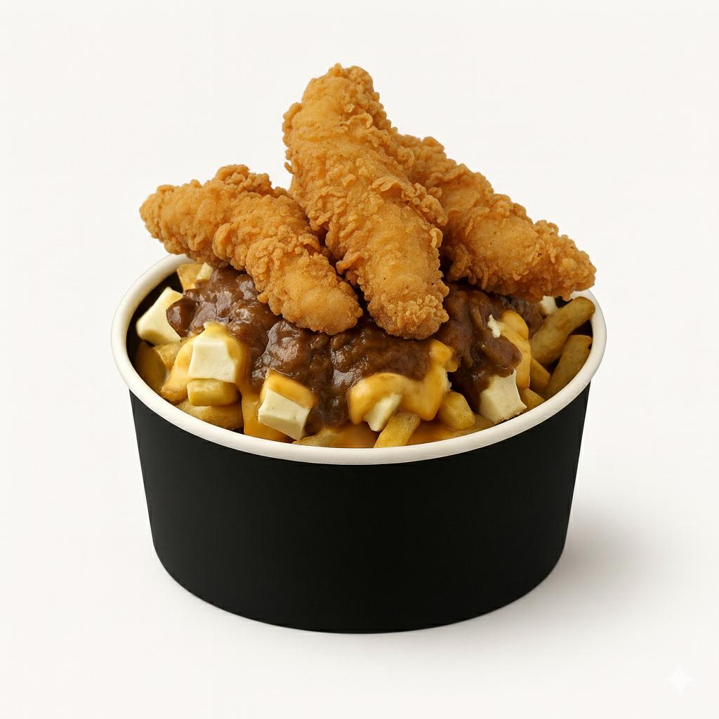 Poutine Poulet Crispy