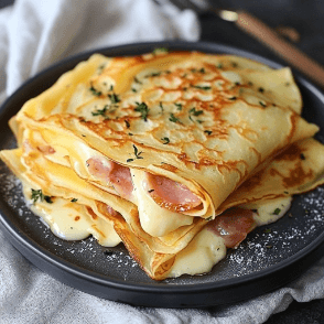 Crêpe Jambon Fromage