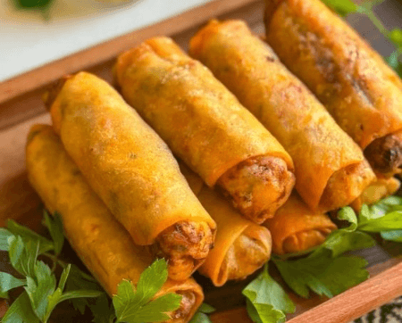 Nems Viande aux Feuilles de Brick