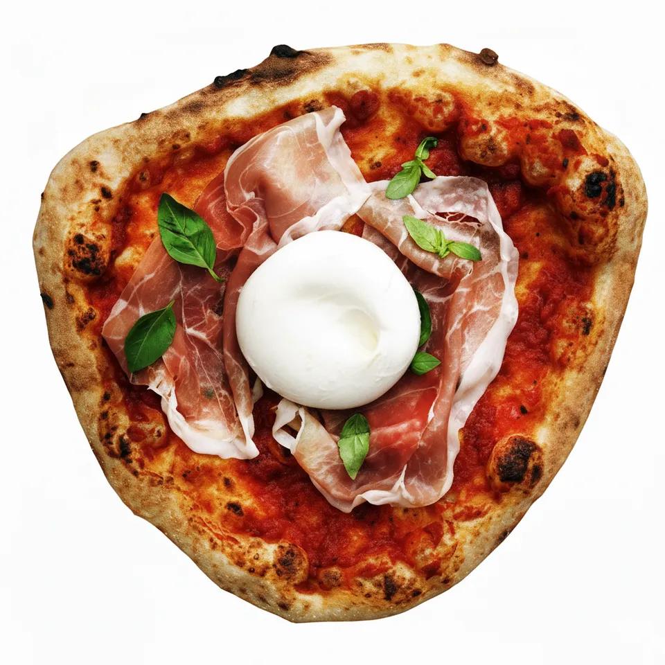 Pizza Burrata Pastrami