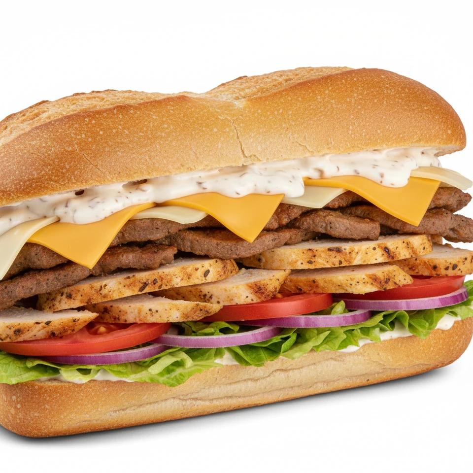 Sandwich La Frappe Double