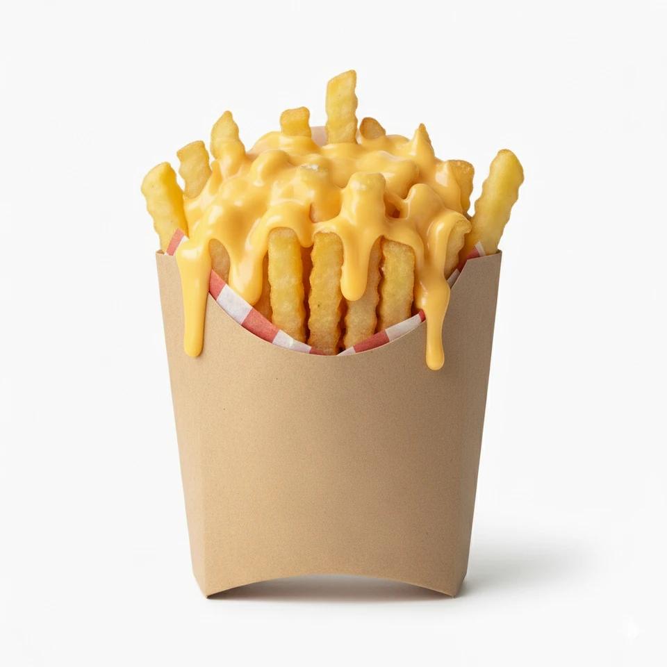 Frites avec sauce