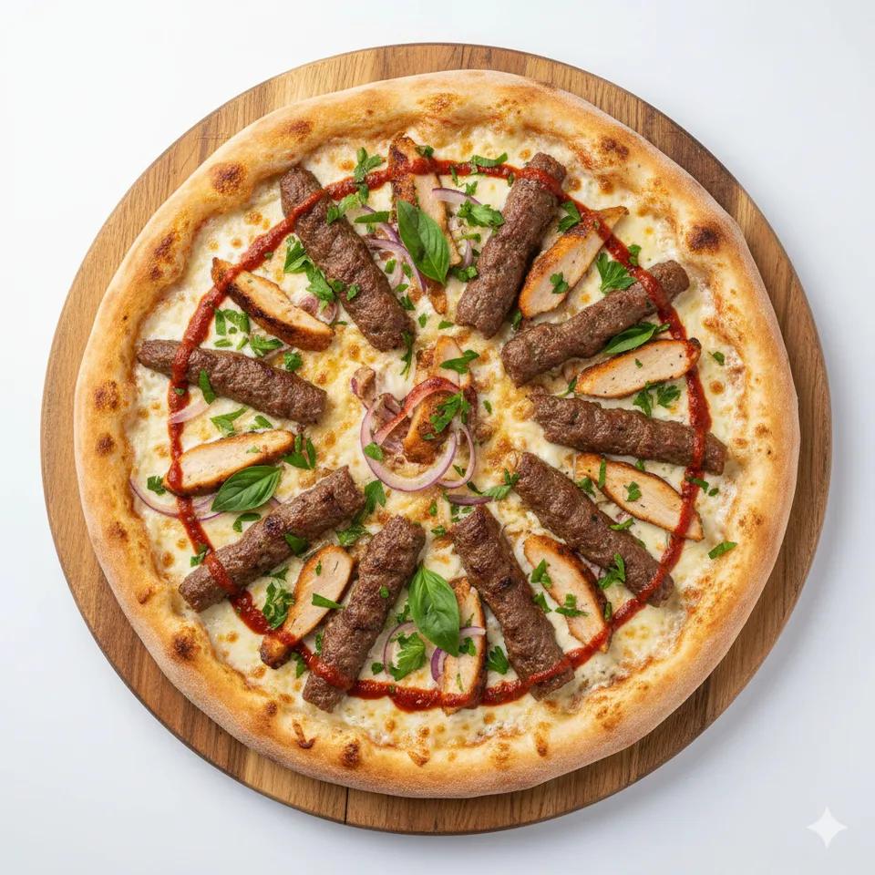 Pizza Boisée Merguez