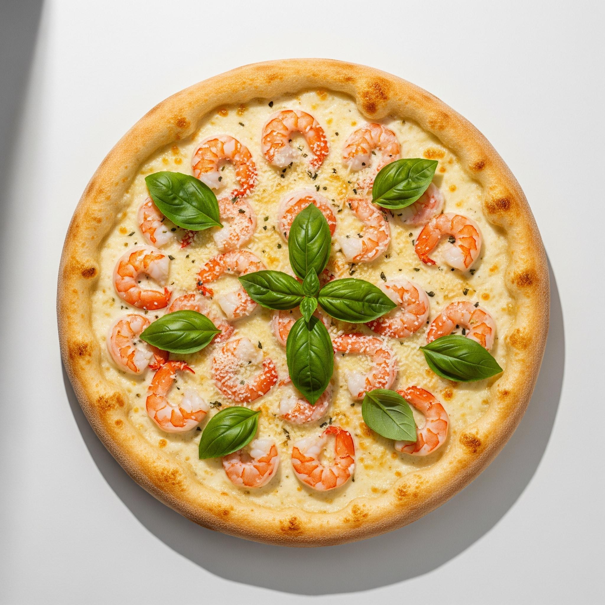 Pizza Boisée Crevettes