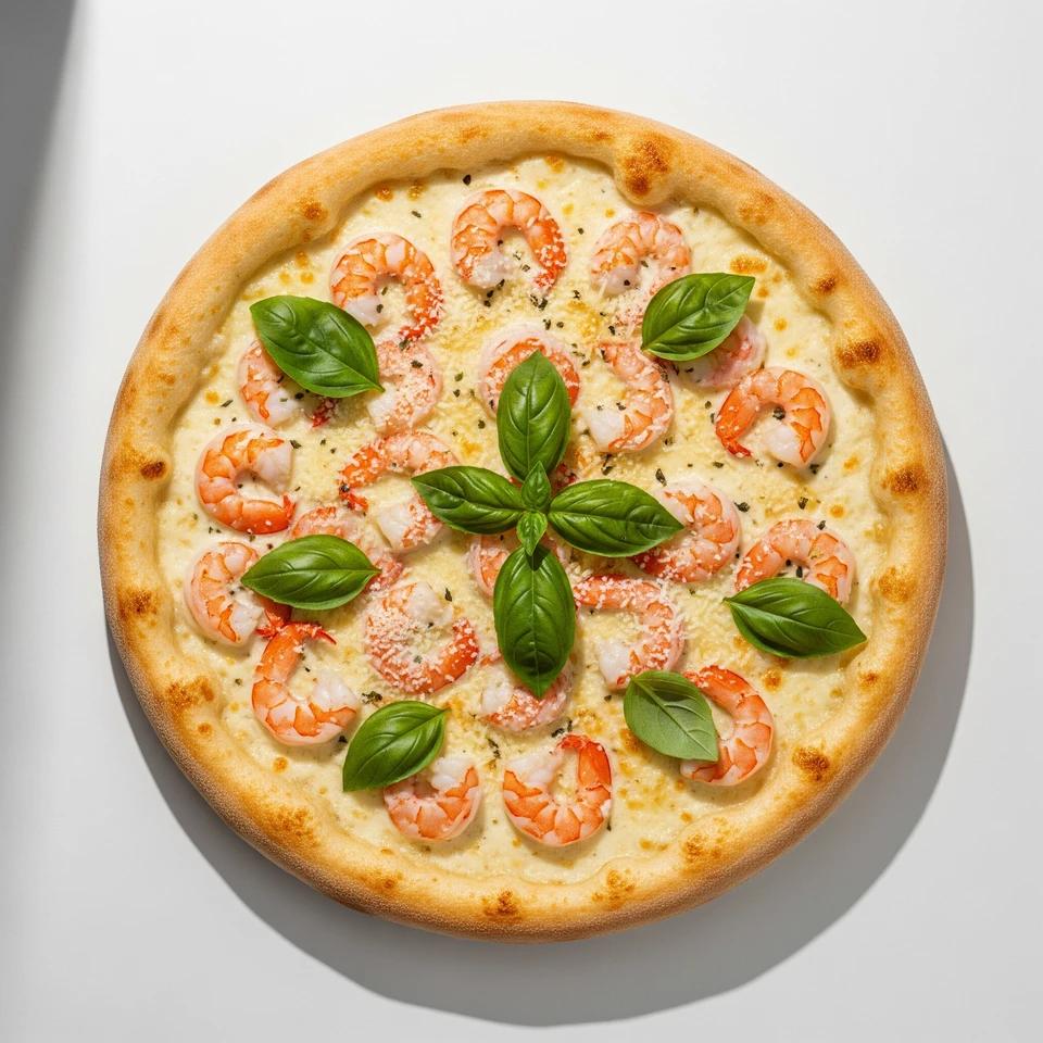 Pizza Boisée Crevettes