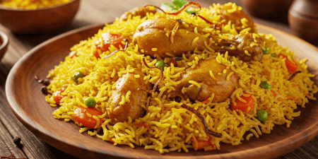 Kabsa Poulet - 2 Personnes