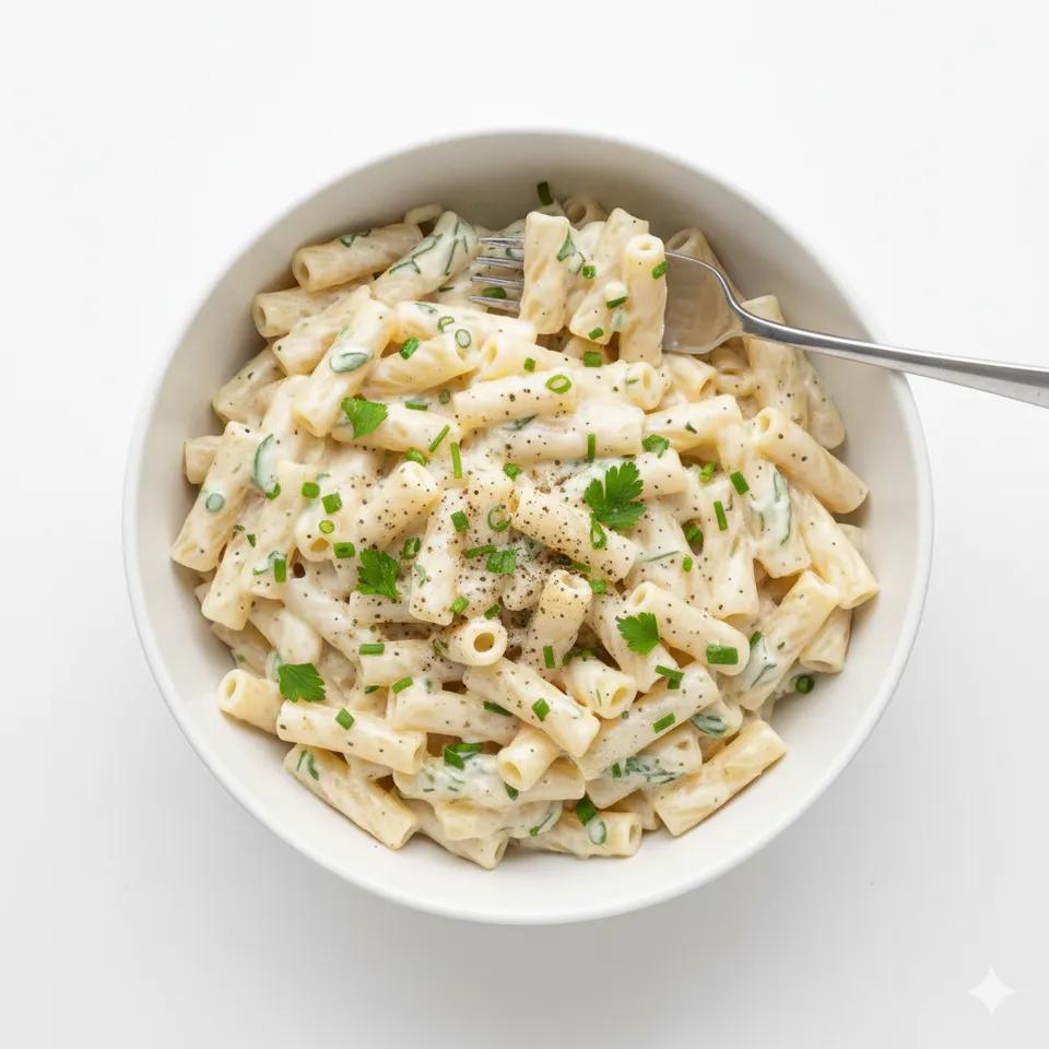 Pasta Quatre Fromage Sauce Blanche