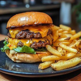 Burger Wn Win Frite Et Boissons