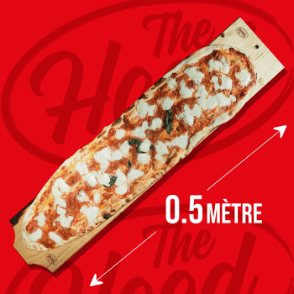 Pizza 1/2 Mètre
