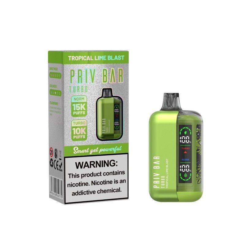 Priv Bar Turbo 15k 5% (Tropical Lime Blast)