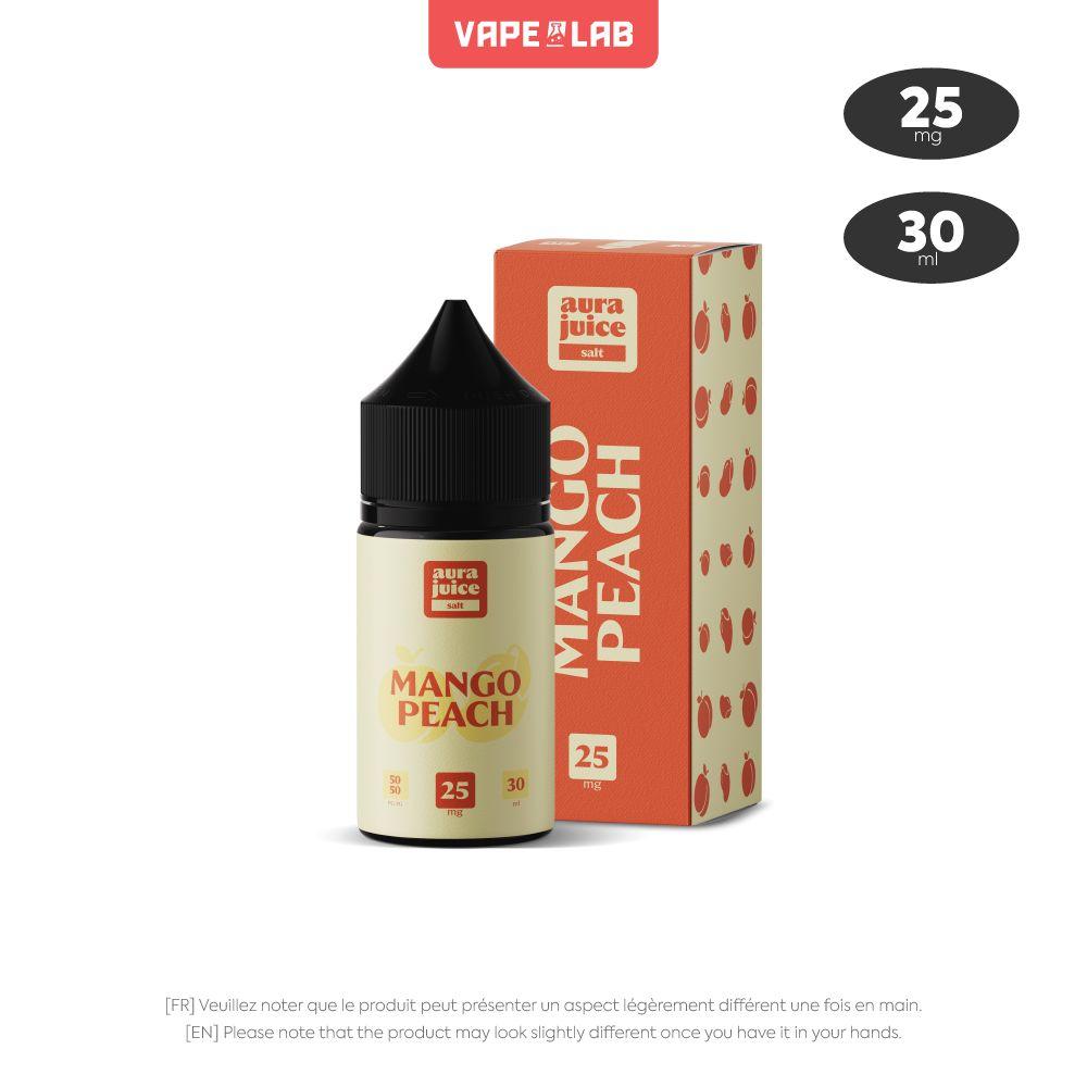 Mango Peach (25mg & 30ml) - Aura Juice