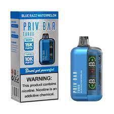 Priv Bar Turbo 15k 5% (Blue Razz Watermelon)