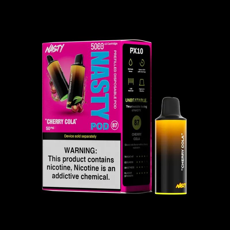 Nasty Px10 Pods 5000 Puffs- Cherry Cola 5%