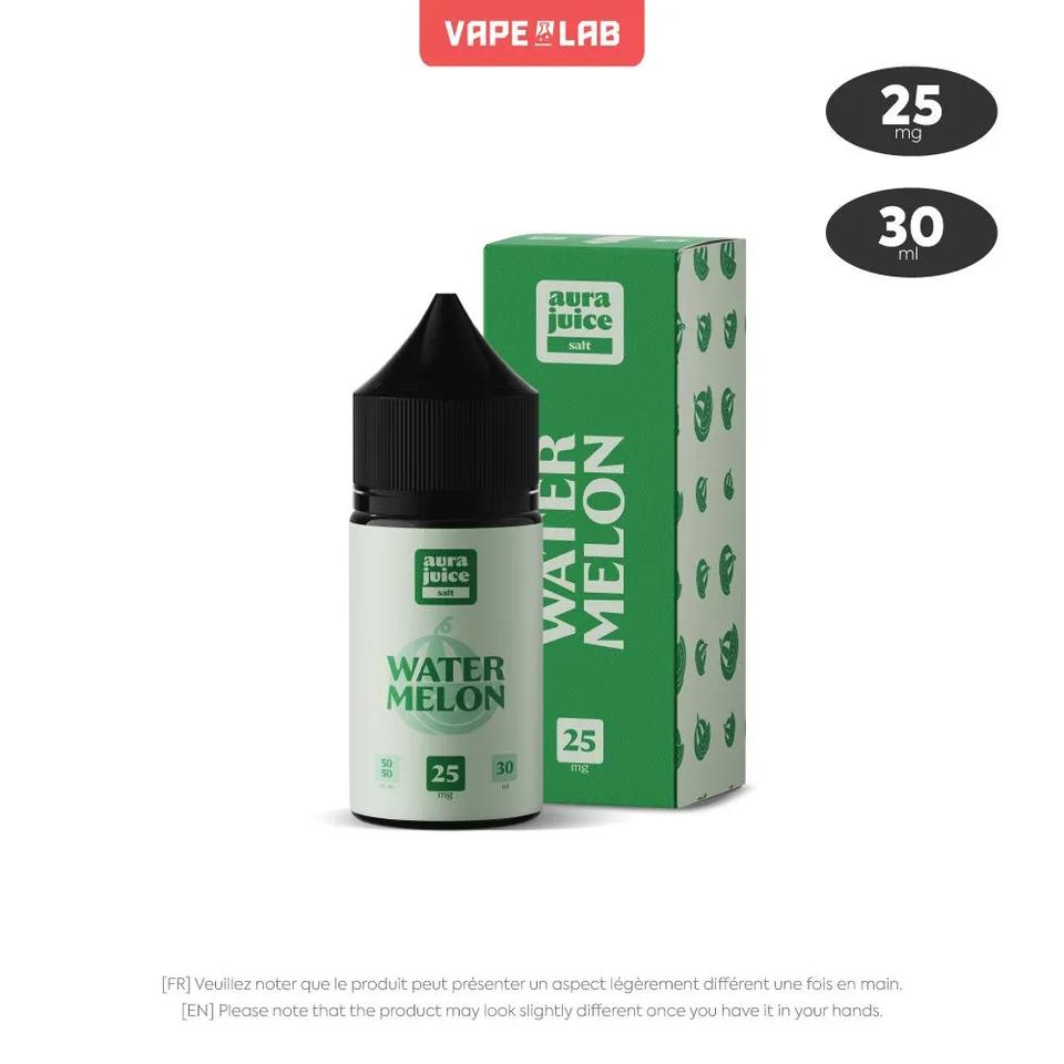 Watermelon (25mg & 30ml) - Aura Juice