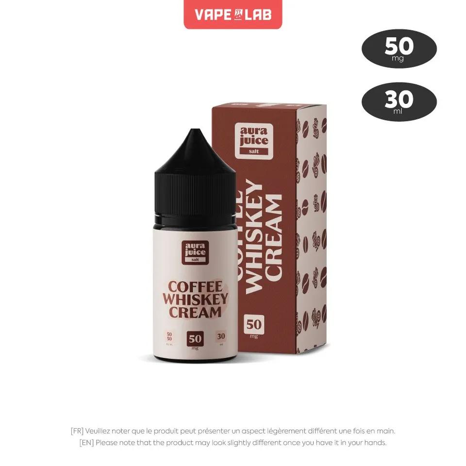 Coffee Whiskey Cream (50mg & 30ml) - Aura Juice