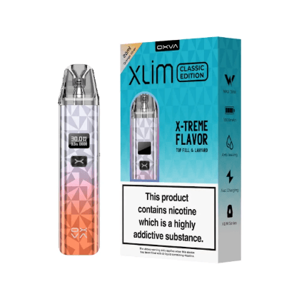 Oxva -KIT Xlim Classic-(Orange Silver)