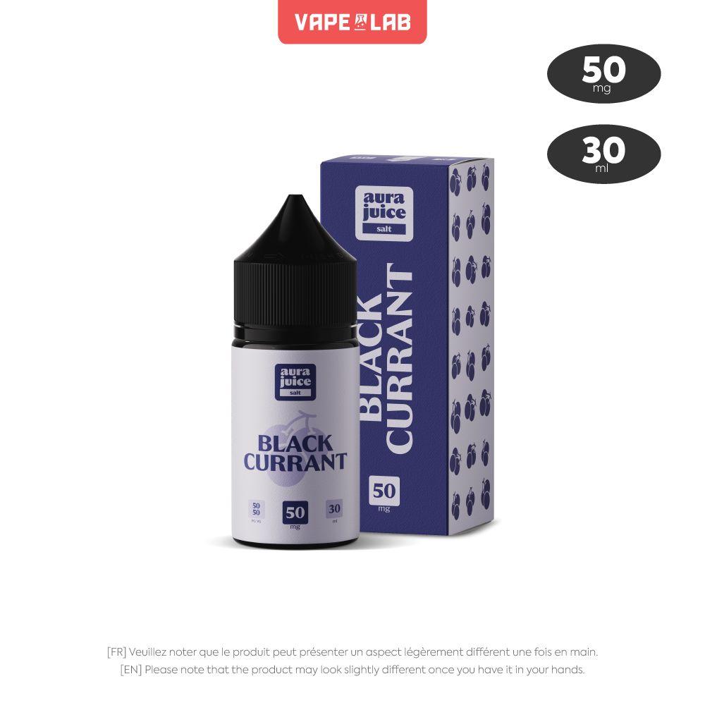 Blackcurrant (50mg & 30ml) - Aura Juice