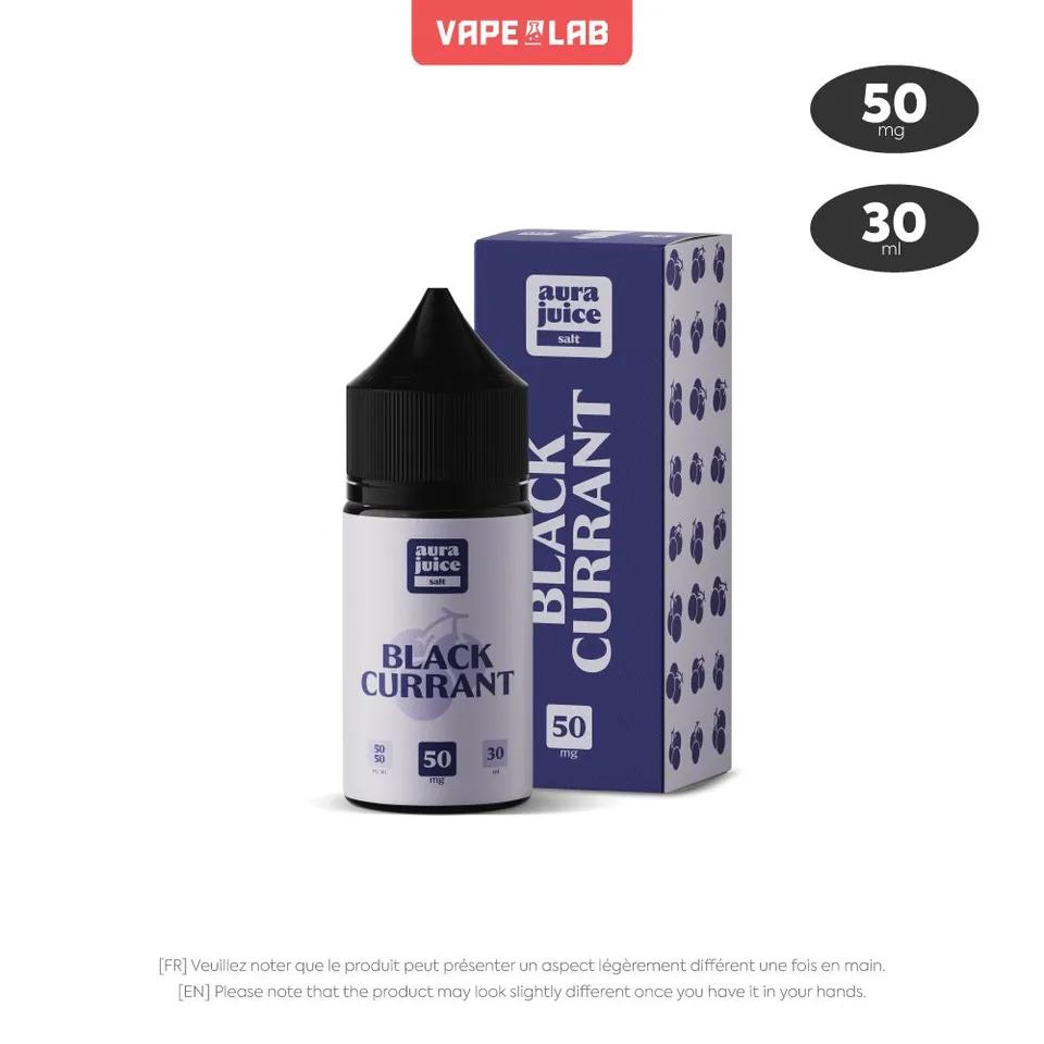 Blackcurrant (50mg & 30ml) - Aura Juice