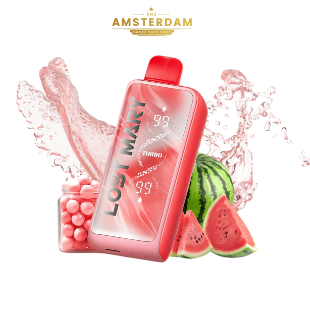 LOST MARY 35000 PUFFS 50 MG - WATERMELON BUBBLEGAM