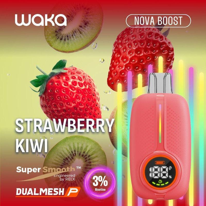 Waka 18k - Strawberry Kiwi 3%