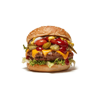 Burger chicken supreme