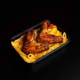 2 Wings & Pasta