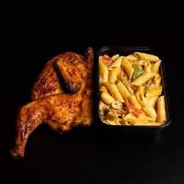 1/2 Poulet & Pasta