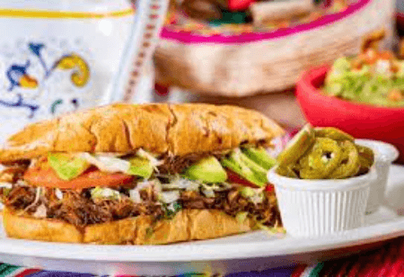 Sandwich Escalope Mexicain