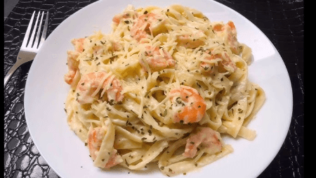 Pate Chevrette Sauce Blanche